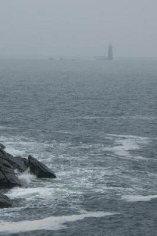 Cover of Lighthouse in the Fog - Lined Notebook with Margins