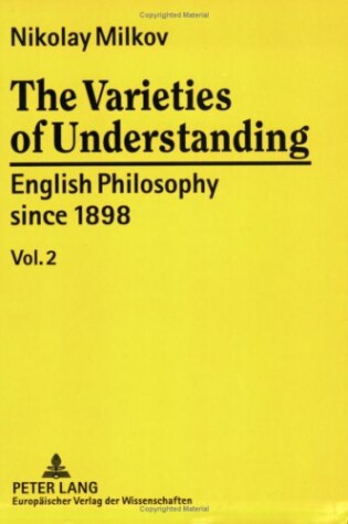 Cover of The Varieties of Understanding