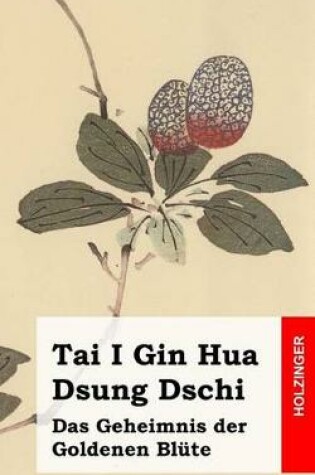 Cover of Tai I Gin Hua Dsung Dschi