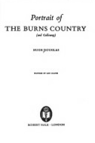 Cover of Portrait of the Burns Country