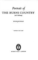 Book cover for Portrait of the Burns Country