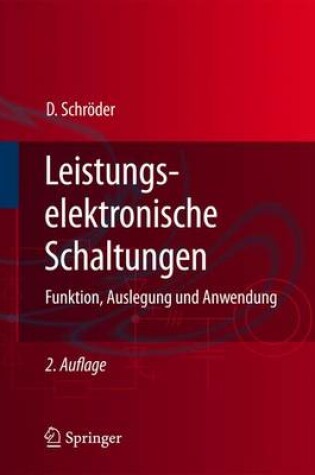 Cover of Leistungselektronische Schaltungen