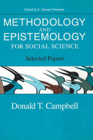 Cover of Methodology and Epistemology for Social Sciences