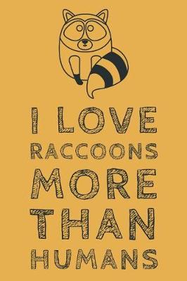 Book cover for I Love Raccoons