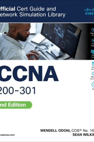 Cover of Slipcase for CCNA 200-301 Official Cert Guide and Network Simulator Library, Second Edition