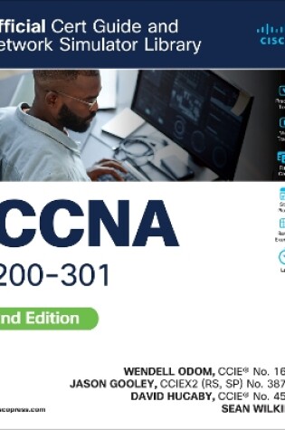 Cover of Slipcase for CCNA 200-301 Official Cert Guide and Network Simulator Library, Second Edition