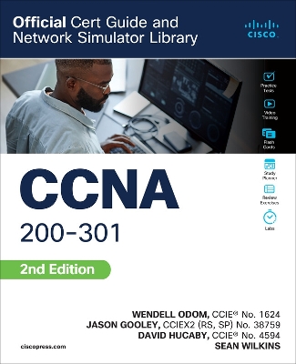 Book cover for Slipcase for CCNA 200-301 Official Cert Guide and Network Simulator Library, Second Edition