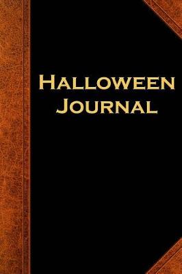 Cover of Halloween Journal Vintage Style