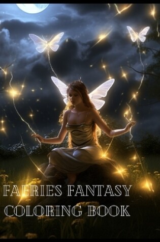 Cover of Faeries Fantasy Coloring Book