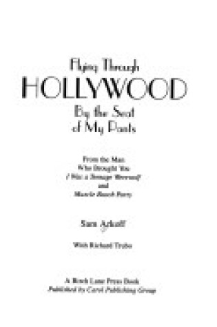 Cover of Flying through Hollywood .. Arkoff