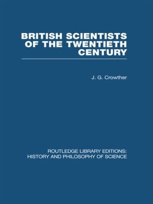 Book cover for British Scientists of the Twentieth Century