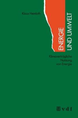 Cover of Energie Und Umwelt