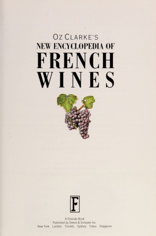 Cover of Oz Clarke's New Encyclopedia of French Wines