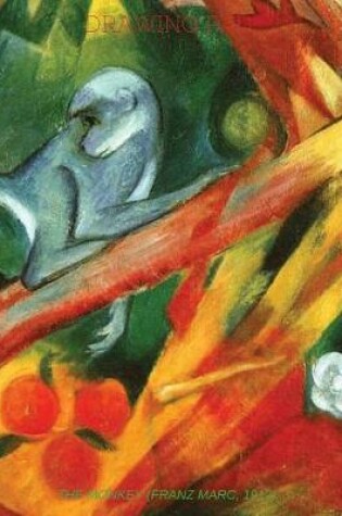 Cover of DRAWING PAD, The Monkey (Franz Marc, 1912)