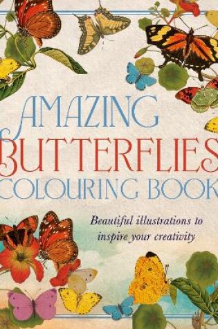 Cover of Amazing Butterflies Colouring Book