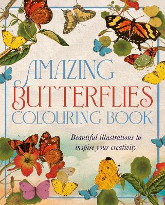 Cover of Amazing Butterflies Colouring Book