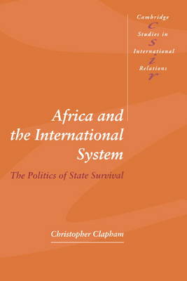 Cover of Africa and the International System