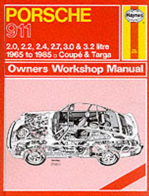 Cover of Porsche 911, 1965-85 Coupe and Targa Owner's Workshop Manual