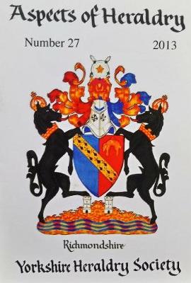 Cover of Journal of the Yorkshire Heraldry Society 2013