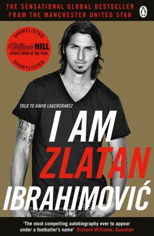 Book cover for I Am Zlatan Ibrahimovic