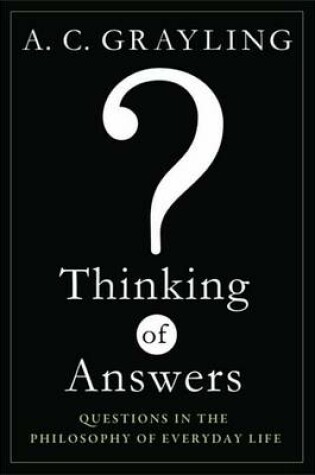 Cover of Thinking of Answers