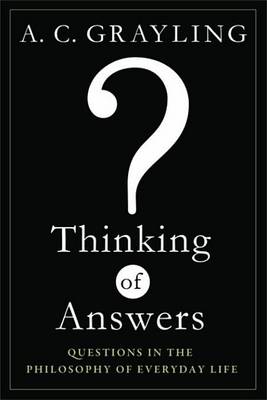 Book cover for Thinking of Answers