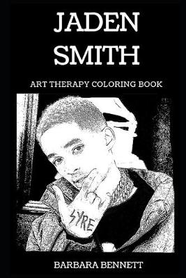 Book cover for Jaden Smith Art Therapy Coloring Book