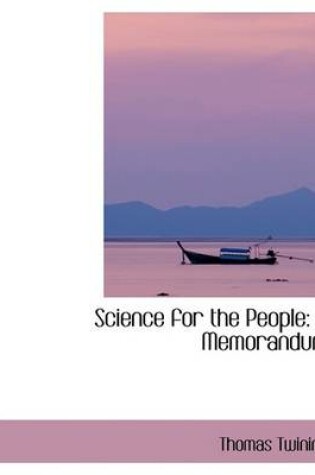 Cover of Science for the People