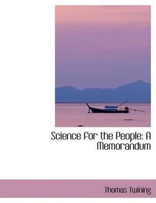 Book cover for Science for the People