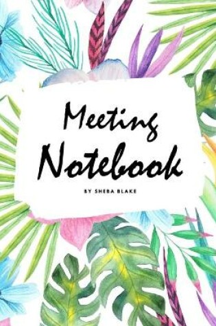 Cover of Meeting Notebook for Work (Small Softcover Planner / Journal)