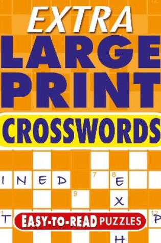 Cover of Extra Large Print Crosswords