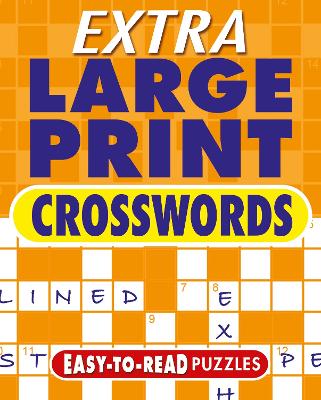 Cover of Extra Large Print Crosswords