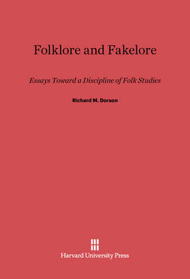 Book cover for Folklore and Fakelore