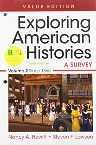 Cover of Loose-Leaf Version for Exploring American Histories, Value Edition, Volume 2