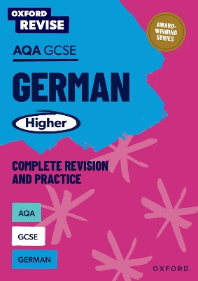 Book cover for Oxford Revise: AQA GCSE German Higher