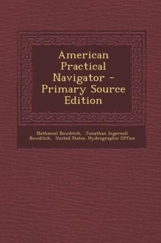Cover of American Practical Navigator