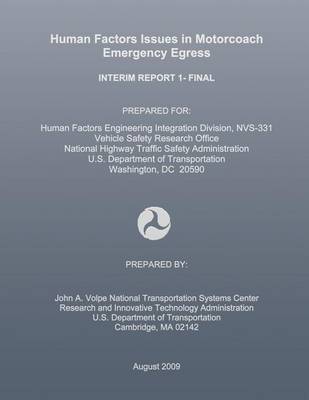 Book cover for Human Factors Issues in Motorcoach Emergency Egress