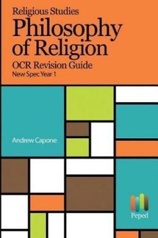 Cover of Religious Studies Philosophy of Religion OCR Revision Guide New Spec Year 1