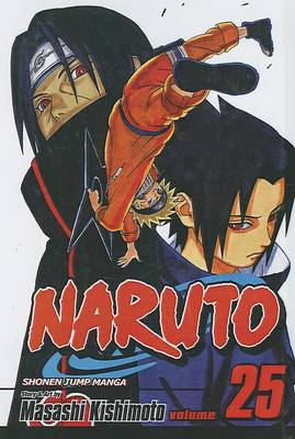Book cover for Naruto, Volume 25