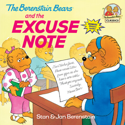Book cover for The Berenstain Bears and the Excuse Note