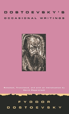 Book cover for Dostoevsky's Occasional Writings