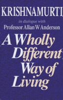 Book cover for A Wholly Different Way of Living