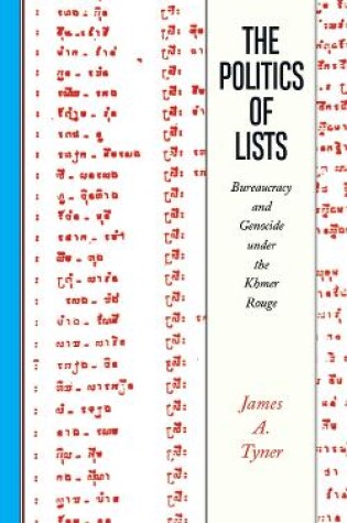 Cover of The Politics of Lists