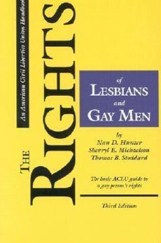 Cover of The Rights of Lesbians and Gay Men