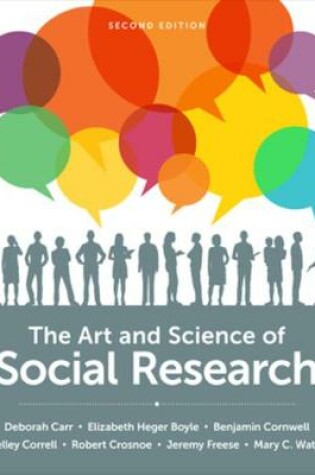 Cover of The Art and Science of Social Research