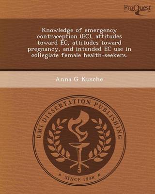 Cover of Knowledge of Emergency Contraception (EC)