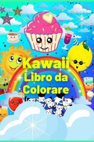 Cover of Kawaii Libro da Colorare