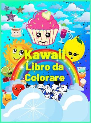 Book cover for Kawaii Libro da Colorare
