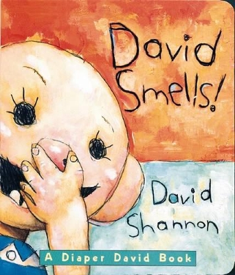 Book cover for David Smells! A Diaper David Book