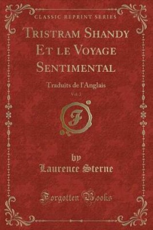 Cover of Tristram Shandy Et Le Voyage Sentimental, Vol. 2